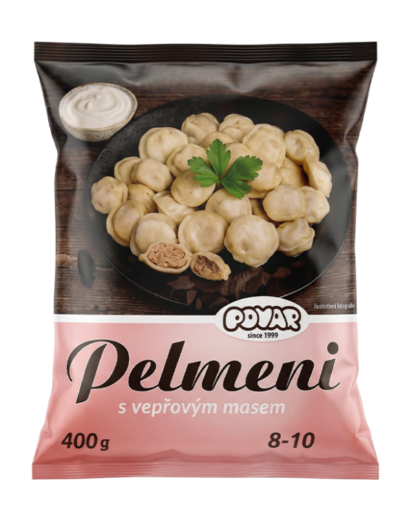 Pelmeně plněné vepřovým masem 400g